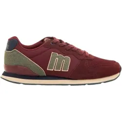 Mustang für Herren. 84467 Joggingschuhe rot (40), Stoff, Wohnung, Schnürsenkel, Lässig