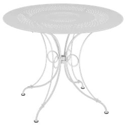 Fermob 1900 Tisch Stahl Ø 96 CM - Grau