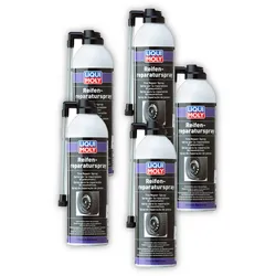 5x 500ml LIQUI MOLY 3343 Reifenreparaturspray Pannenhilfe Reifen-Reparatur-Spray