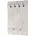 Tassenhalter Hängeregal Tassenbrett Wandboard 6 Haken 91x60cm weiß shabby