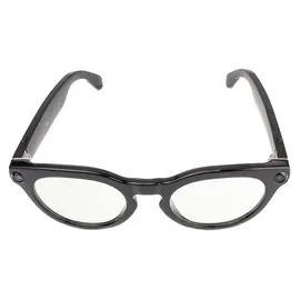 Colmi V03 Smart Glasses, Smarte Brille mit 8MP Kamera, Audio, Bluetooth 5.3, IP65 - Ausführung: Blue Light, Runder Rahmen