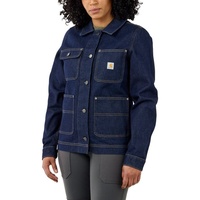 CARHARTT RELAXED FIT DENIM JACKET 105449 - S