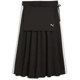 Puma Faltenrock Damen Schwarz S