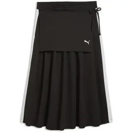Puma Faltenrock Damen Schwarz S
