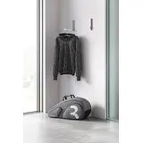 Zack Klapp-Garderobe Pletor Edelstahl