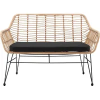 SalesFever Sitzbank »Wels Komfortable Bank«, Indoor- und Outdoor geeignet,