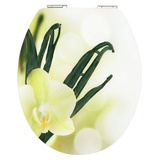 Cornat Art of Acryl Vanilla Cream, - Elegante Acryl-Oberfläche - Hochwertiger Holzkern - Absenkautomatik & Schnellbefestigung - Komfortable