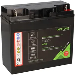 PATONA Premium AGM Blei Akku 12V 18Ah 20HR 1800 Zyklen