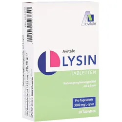 Avitale L-Lysin 750 mg 30 St