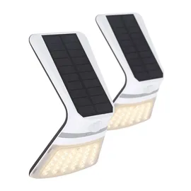 bmf-versand Solarleuchte Garten 2er Set Wandleuchte Solarlampe Außen Außenleuchte Solar