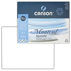 canson Aquarellblock Montval 19,0 x 24,0 cm