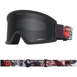 DX3 L OTG Unisex Skibrille - Manga/LL Dark Smoke EINHEITSGRÖSSE