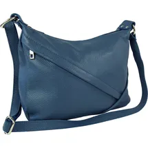 toscanto Handbags Schultertasche petrolblau Leder OTT191SB3 | Blau