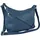 toscanto Handbags Schultertasche petrolblau Leder OTT191SB3 | Blau