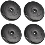 A2Z SPORT® 5kg Hantelscheiben 30mm (4x5kg) 20kg Hantelscheiben Set - Hantelscheiben 5kg Scheiben - Bumper Plates Gewichte 5 kg Hantelscheibe 30mm