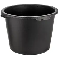 Buri Mörtelkübel 48 x 34 cm Schwarz