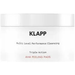 Klapp Multi Level Performance Cleansing AHA Peeling Pads Gesichtspeeling 40 ct