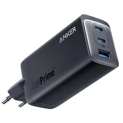Anker 735 Ladegerät GaNPrime 65W USB-A USB-C schwarz
