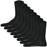 Hudson Herren Socken - Only Strumpf, Komfortbund, Einfarbig Schwarz 43-46 (9-11 UK)