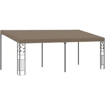 vidaXL Wand-Pavillon 3 x 6 m Taupe