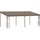 vidaXL Wand-Pavillon 3 x 6 m Taupe