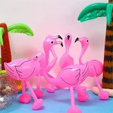 1x Aufblasbarer Flamingo 60 cm hoch Karneval Party Pool JGA Mallorca