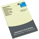 Info Haftnotizen Sticky Notes, 5669-01, gelb, 100 x 150mm, selbstklebend, 100 Blatt