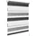 Woltu Doppelrollo 90 x 150 cm grau/schwarz