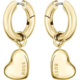 Boss Creolen HONEY LOVE gelb Edelstahl 20mm