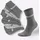 Mustang 6er Pack Casual Bio-Baumwolle Crew Socken Grau 39-42