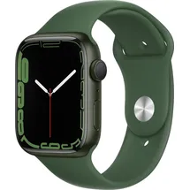 Apple Watch Series 7 GPS 45 mm Aluminiumgehäuse grün, Sportarmband klee