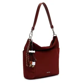 SURI FREY Schultertasche Umhängetasche Sandey wine | Dunkelrot