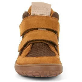 Froddo Barfußschuh FRODDO "BAREFOOT TEX WOOL", Kinder, Gr. 33, braun, Textil, Veloursleder, Schuhe Barfußschuh, Boots, Sneaker, Trekkingschuh mit TEX-Membrane