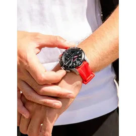 Festina Connected D 44 mm BT Titan Schwarz / Rot F23000/C