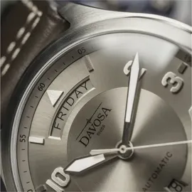 Davosa Newton Pilot Leder 44 mm 161.585.15