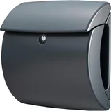 Burg Wächter Pearl 886 Kunststoff grau inkl. Zeitungsfach