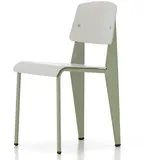 Vitra - Prouvé Standard SP Chair, Gris Vermeer (glatt) / warmgrey, Filzgleiter (Hartboden)