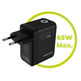 mobile origin MO-65WDCH-PW20, Drinnen, AC, Schwarz - Schwarz
