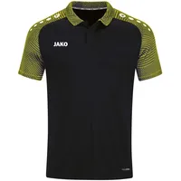 Jako Performance Poloshirt Herren schwarz/soft yellow L