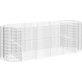 furnicato Gabionen-Hochbeet 300 x 100 x 100 cm
