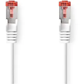 Nedis CAT6-Netzwerkkabel | RJ45 Stecker | RJ45 Stecker - S/FTP | 10.0 m | Innenbereich | Rund | LSZH | Weiss | Box