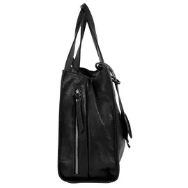 Cluty Shopper Leder Black