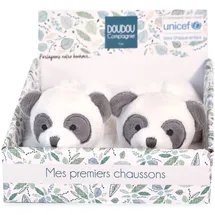 Doudou et Compagnie Unicef Hausschuhe Panda DC4001