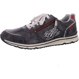 Dockers by Gerli Herren Low-Top Sneaker, Männer Halbschuhe,schnürschuhe,schnürer,Business,Freizeit,straßenschuhe,Navy,44 EU - 44