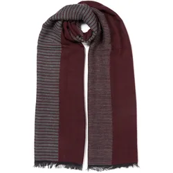 Strickschal MONTI, Damen, rot (bordeaux), Feinstrick, Materialmix, klassisch, Modetücher, aus hochwertigem Materialmix, Modeschal, maximaler Tragekomfort