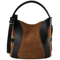 Aigner Deborah M Beuteltasche Leder Oat Beige/Braun