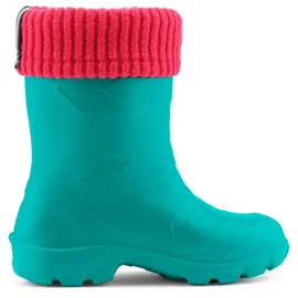 Ladeheid Eva Thermo Gummistiefel Türkis/Rosa 31