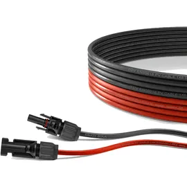 EnjoySolar 6mm2 Profi-Verbindungskabel Solarmodul zu Solarladeregler 5 m