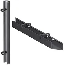 Geramöbel Flex Kabelwannen-Set 120,0 x 0,0 x 0,0 cm grau