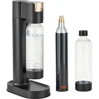Sparkling Water Maker 2x1l Pet-Flaschen Soda Carbonating Machine CO2 Zylinder Hausgebrauch, kompatibel mit 60 l CO2-Zylinder, BPA-frei - Mophorn